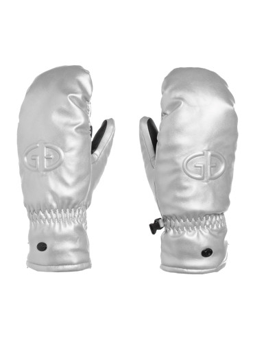 detail Women's Goldbergh Charmer Mittens Silver