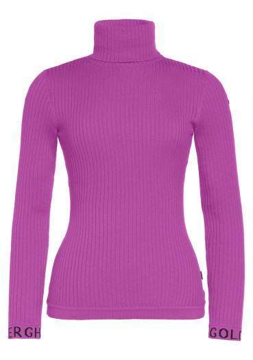 detail Women's Turtleneck Goldbergh Mira Long Sleeve Knit Sweater Viola