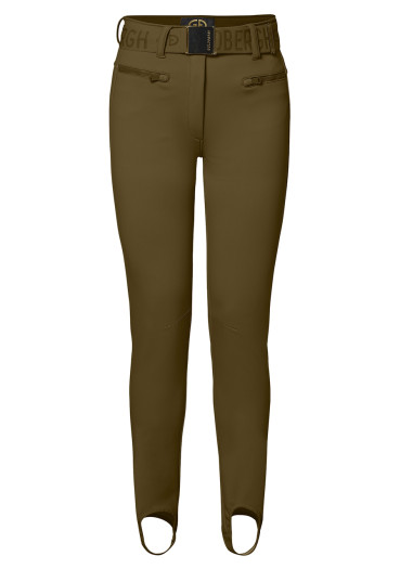 detail Goldbergh Paris Ski Pants Dark Olive Women’s Slim Fit Trousers