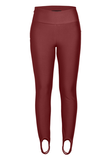 detail Goldbergh Sandy Ski Pants Vino Rosso Women’s Slim Fit Trousers