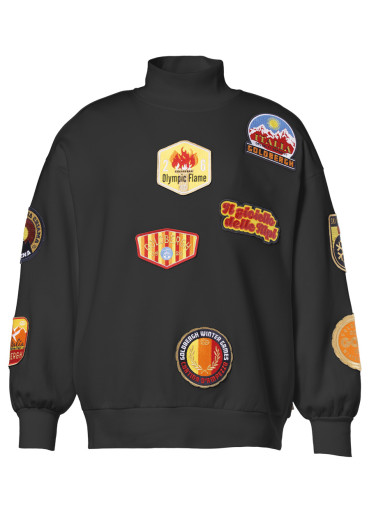 detail Goldbergh Roma Turtle Neck Sweater Black