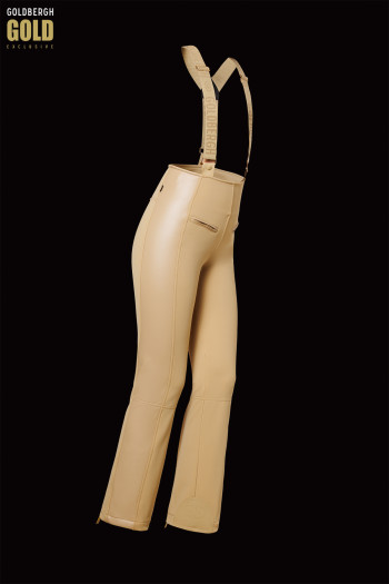 detail Women’s Ski Pants Goldbergh Fuego Ski Pants Caramello