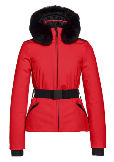 detail Goldbergh Hida Ski Jacket Faux Border Flame