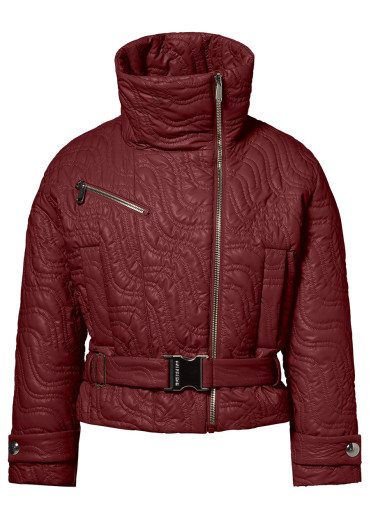 detail Goldbergh Maya Women's Ski Jacket Vino Rosso