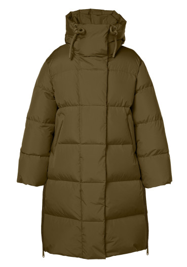 detail Women’s Down Jacket Goldbergh Chaleur Jacket – Dark Olive       