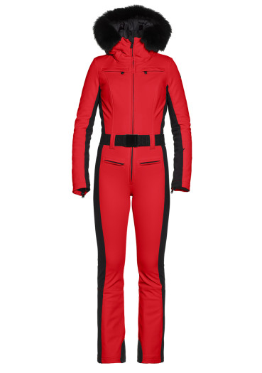 detail Goldbergh Parry Long Women’s Ski Suit Faux Border Flame