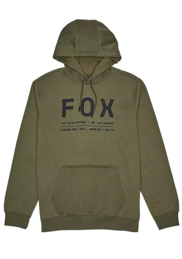 detail Men's sweatshirt Fox Non Stop Fleece Po Olive Green