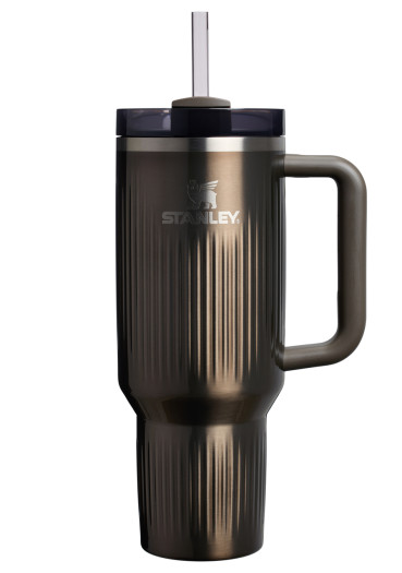 detail STANLEY The Quencher/Cup H2.0 Fluted Tumbler 1180ml/40oz GunMetal Shine