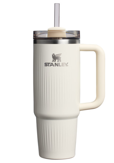 detail STANLEY The Quencher/Cup H2.0 Fluted Tumbler 890 ml/30oz Cream Gloss