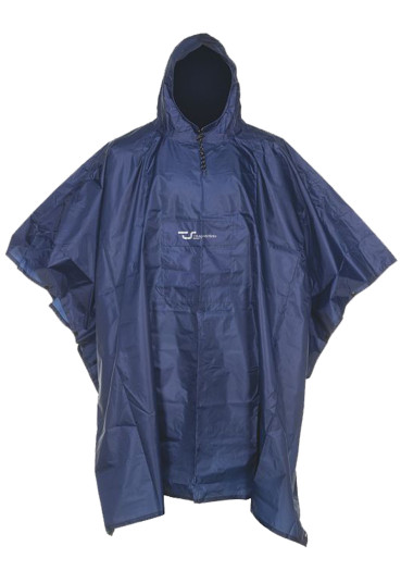 detail TRAUNSTEINSPORT Rain Poncho ONE navy