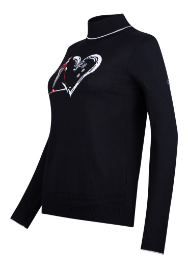 detail Newland N4 6817/0108 Lady W.T-Neck Black/White