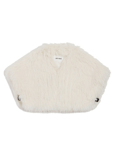 detail APPARIS Devin Shrug Ivory