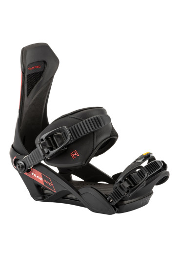 detail Nitro Team Pro Snowboard Bindings Black Red