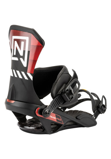detail Nitro Team Pro Snowboard Bindings Black Red