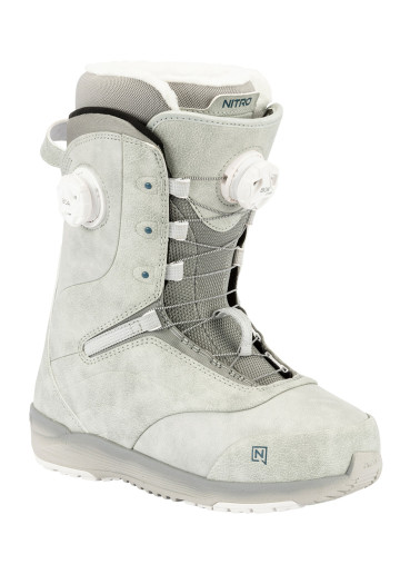 detail Snowboard Boots Nitro Crown Boa Light Grey Boots