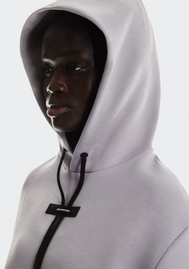 detail Women's On Running Focus Tech Hoodie, Lilac