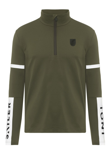 detail Men's sweatshirt Slim Fit Toni Sailer Pepe Men First Layer Dark Pine 637