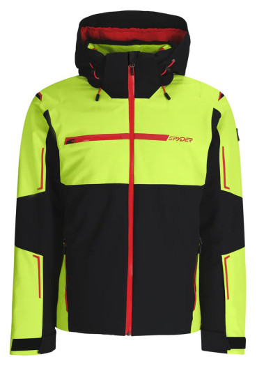 detail Spyder Men's Jacket 38SA075404-BLK4 Titan Jacket, Black