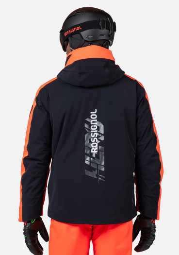 detail Men's jacket Rossignol-HERO BLACKSIDE INSULATED JKT-NEON RED