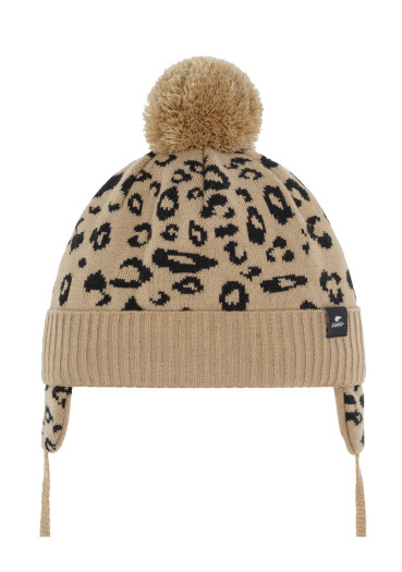 detail Children's hat Eisbär-Lilie Ear Pompon MÜ