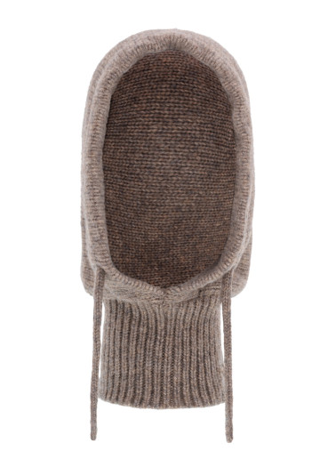 detail Hooded scarf Eisbär-Mathilde Hood-taupe