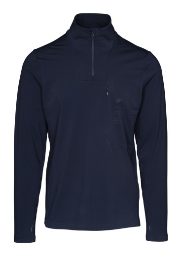 detail Men's turtleneck - Stöckli Funktionsshirt HE monter black