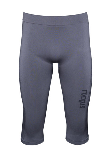 detail Men's 3/4 pants - Stöckli UW Pant HEMontero anthracite
