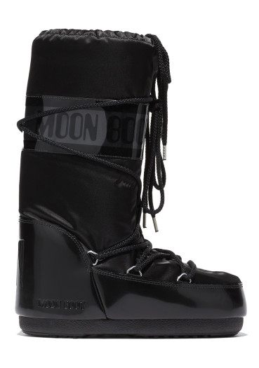 detail Children's snow boots Moon Boot ICON GLANCE-JR-N001 BLACK