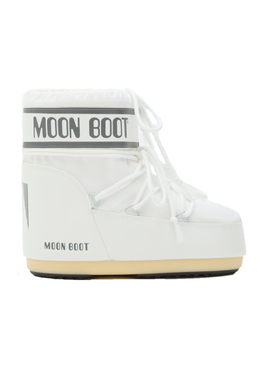 detail Women's snow boots Moon Boot ICON LOW NYLON-A009 WHITE MONO