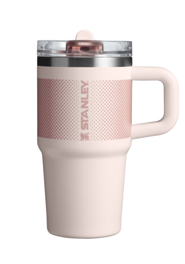 detail Stanley The Quencher ProTour Flip Straw Tumbler 600 ml / 20 oz Rose Quartz Fade