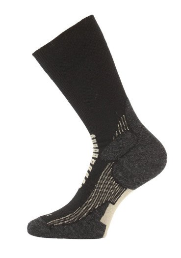 detail Men's merino ski socks, Lasting SCA-907 black