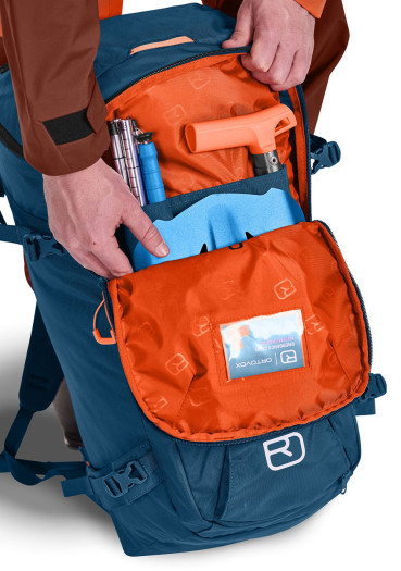 detail Ortovox Haute Route 40 Petrol Blue 40 Liter