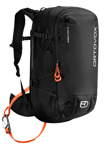 detail Backpack Ortovox Avabag Litric Tour 40 Black Raven 40 Liter