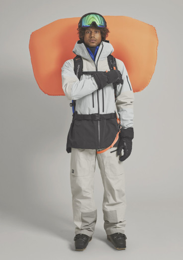 detail Backpack Ortovox Avabag Litric Tour 40 Black Raven 40 Liter