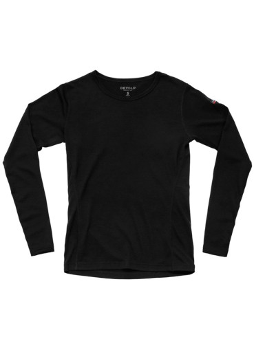 detail Devold Breeze Merino 150 Shirt Wmn Black