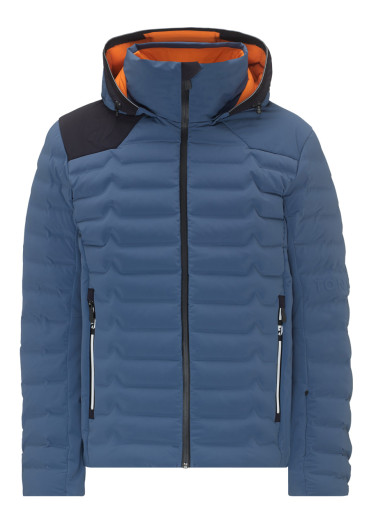 detail Toni Sailer Howard Men Ski Jacket Blue Metal 175