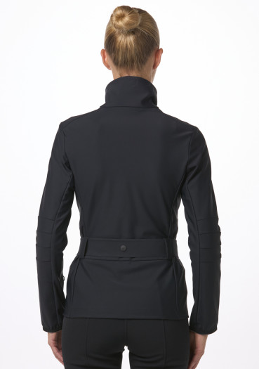 detail Women's jacket Toni Sailer Holly Faux Leather W Light Jkt Black 100