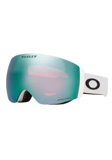detail Oakley 7139-0700 Flight Deck Pro M White wPrizmSapphire&PrizmIced Ski Goggles