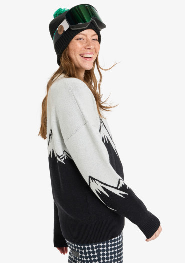 detail Women's sweater Roxy ERJSW03657-KVJ9 Cozy Sound Fleece Top