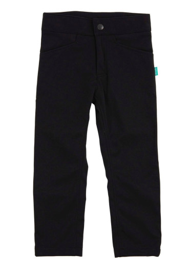 detail Wouki Niko - Black, zimní softshellové kalhoty