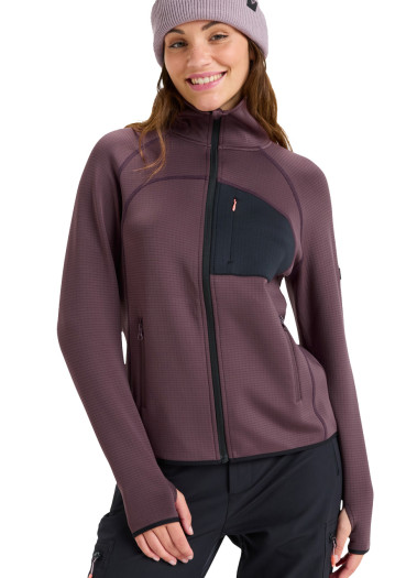 detail Women's Roxy ERJFT04971-RRF0 Soaring Heights Zip Hoodie