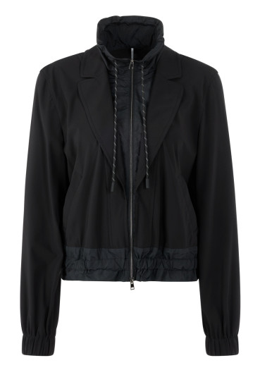detail Women's jacket Marc Cain AS 34.01 J40 Blazer Black 900