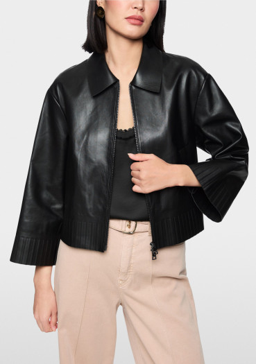 detail Women's jacket Marc Cain AC 12.04 L01 Outdoor Jacket Black 900