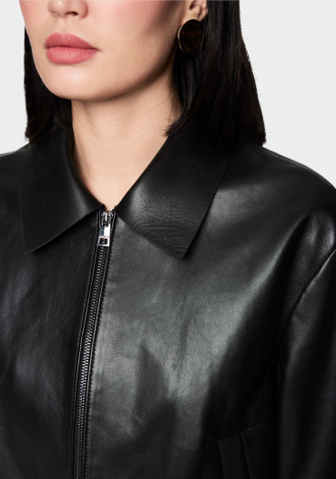 detail Women's jacket Marc Cain AC 12.04 L01 Outdoor Jacket Black 900