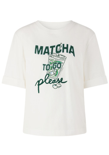 detail Women´s T-shirt Marc Cain AS 48.25 J37 T-Shirt Off-White 110