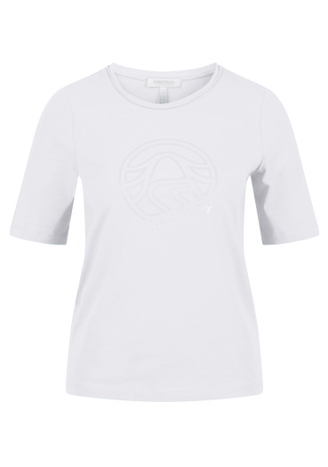 detail Women´s T-shirt Sportalm Eva Motiv 250308 Egret (03)