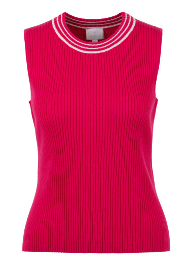 detail Women's tank top Sportalm Nabil 450247 Siren pink