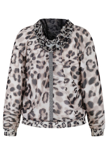 detail Women's sweatshirt Sportalm Fabi Print 400213 Elk Horn (81)