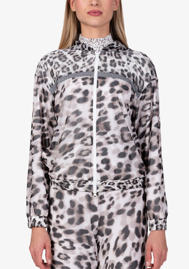 detail Women's sweatshirt Sportalm Fabi Print 400213 Elk Horn (81)
