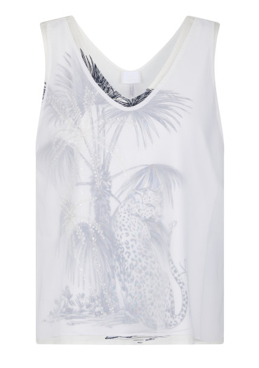 detail Women's tank top Sportalm Vitas 250359 Egret (03)